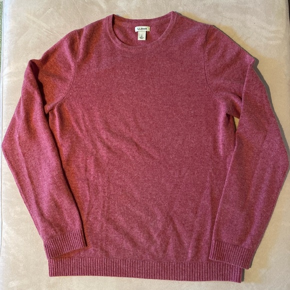 L. L. Bean Cashmere Crewneck Sweate - Picture 1 of 4